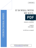 Cindy Berry - It Is Well With My Soul - SATB