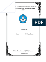 Kumpulan RPP Dengan Model Problem Based Learning (PBL) Dengan Metode Daring