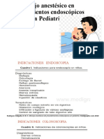 Manejo Anestésico en Procedimientos Endoscópicos en Pediatria