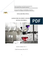 Guía de práctica de laboratorio de Química Orgánica II de la UNMSM