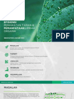 Efisiensi Perawatan Taman Dan Pemanfaatan Limbah Organik