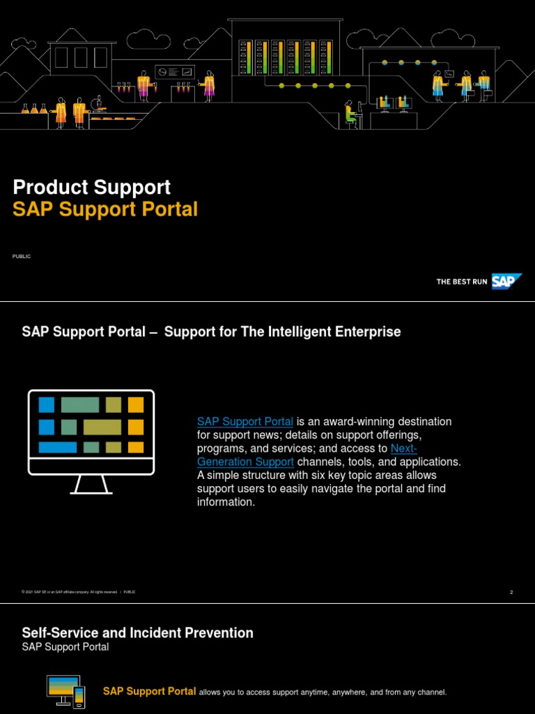 SAP SUPPORT PORTAL SIGN IN visual data 2