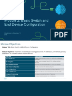 02 - Basic Switch and End Device Configuration