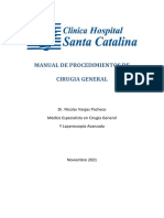 Manual de Procedimientos Cirugía General