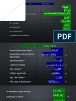 Taaruf Bahasa Arab, Tanya Jawab & Ibaroh 1