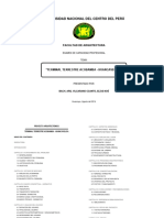 Informe Memoria Descriptiva