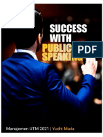 Sukses Dengan Public Speaking by YUDHI MADA