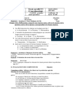 Epreuve de Agroclimatologie