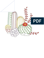 Schema Cuscino Cactus