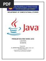 Unit 1 - Java