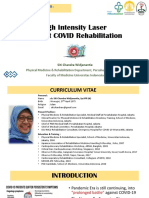 Mater PIR - Dr. Siti Chandra W., SP - KFR-K High Intensity Laser For Post COVID Rehabilitation