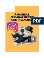 E-Book 7 Maneras de Monetizar Instagram