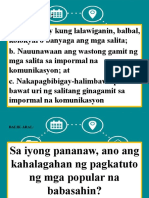 Aralin 1.2 Sa Filipino 8-Ikatlong Markahan