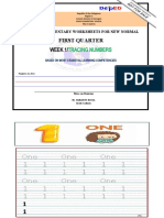 Tracing Numbers Print