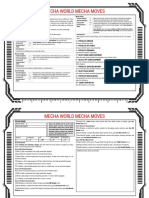 Mecha World Basic Mecha Playbooks BW