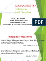 SUTIKA ROGA CHIKITSA (Treatment of Puerperal Disorders)