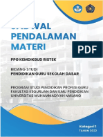 Jadwal Pendalaman Materi PPG Daljab PGSD Kemdikbud