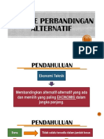 6.metode Perbandingan Alternatif (PBP, ROI)