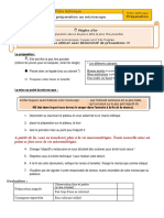 Fiche Technique Préparation