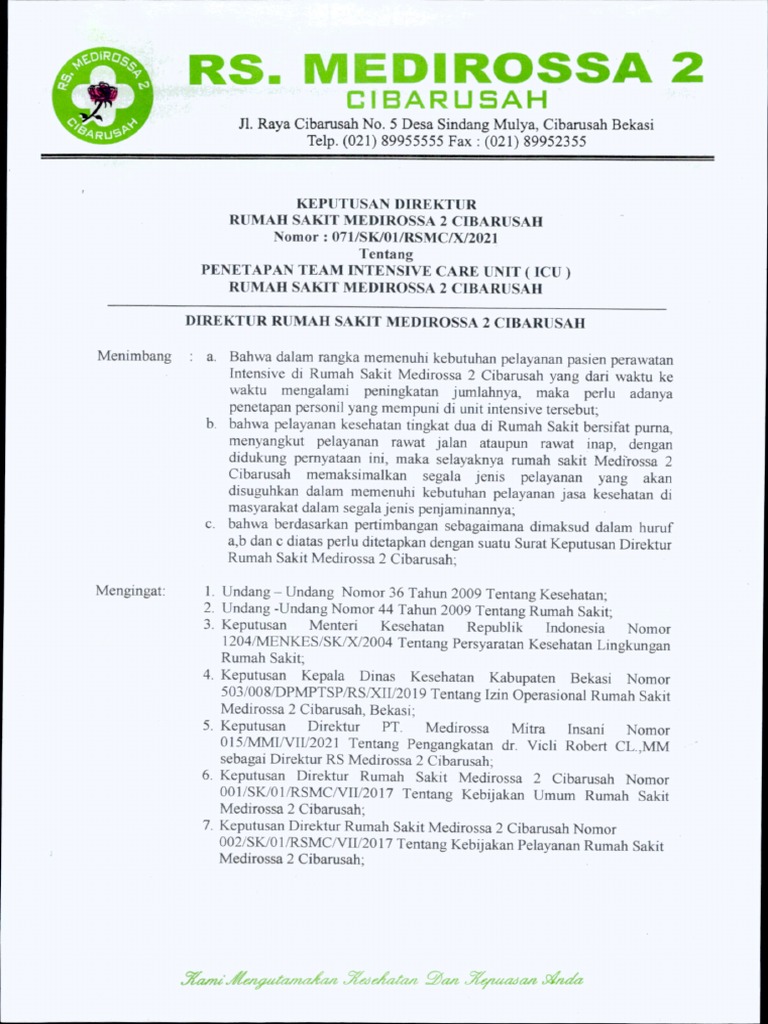 SK Tim Icu | PDF