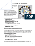 Marketing Research (Process and Methodology)