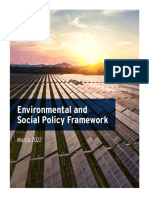 Environmental and Social Policy