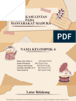 Komunikasi Kelompok.4 Budaya Madura