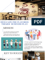 DINS CAFÉ-The Flavored Themes-Buisiness Plan