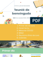 Benvinguda ESO 2021-2022