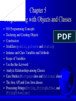 05 Programming With Objects and Classes