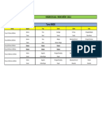 Turma 3MEDE: Horário de Aula - Ensino Médio - 2022.2