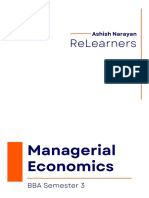 01 ME Introduction To Managerial Economics SEM 3
