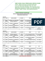 Jadwal Pengajian 1443H 2022M