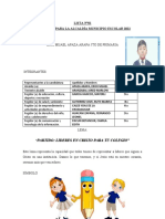 Lista de Candidato 5to de Primaria