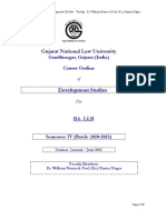 Course Outline of Development Studies_Sem_IV_Batch 2020_(Jan_ June_2022)