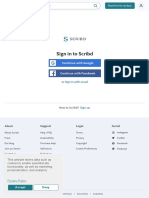 Sign in To Scribd: Continue With Google Continue With Facebook