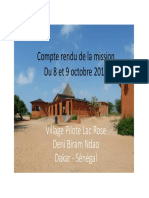 Village Pilote Compte Rendu Mission Du 8 Et 9 Oct 2018