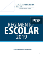 Regimento Escolar - Colegio Marista Pio XII 2020