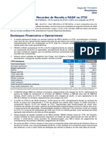 Release de Resultados Do 2T22 Azul