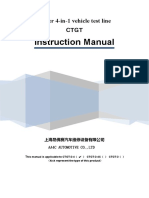 AA4C User Manual Roller 4-In-1 Vehicle Test Line