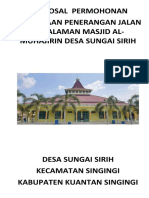 Proposal Masjid Al Muhajirin