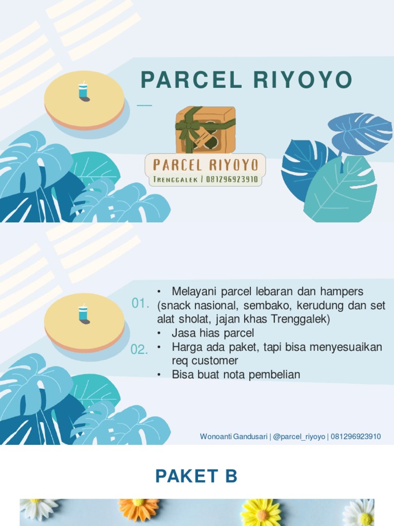 Katalog Parcel Lebaran RiyoYo | PDF