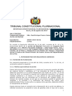 Sobre La Materialización de La Cesación de La Detención Preventiva - Bajo Fianza Personal SENTENCIA0475 - 2019-S3