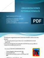 Organizaciones Internacionales 2017