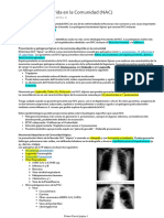 Neumonía Adquirida en La Comunidad (NAC)