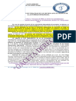 .Sobre La Presunción de Veracidad de Los Hechos Ante El Silencio de La Autoridad Demandada. 27.18.