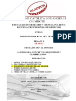 Tema 2 (La Demanda, Conceptos, Requesitos y Clasificacion) - 100%