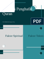 Menjadi Penghafal Quran