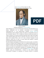 Biografia Simón Rodríguez