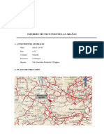 Informe Estado Actual Puente Las Arañas